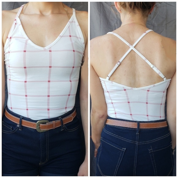 FOREVER 21 | Like New Plaid Bodysuit! - Picture 8 of 8